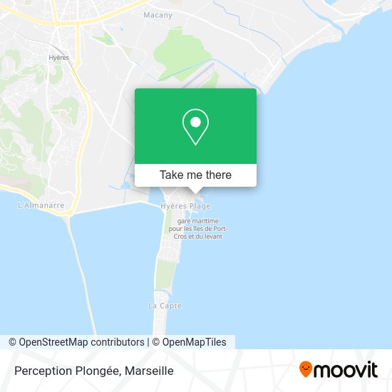 Perception Plongée map