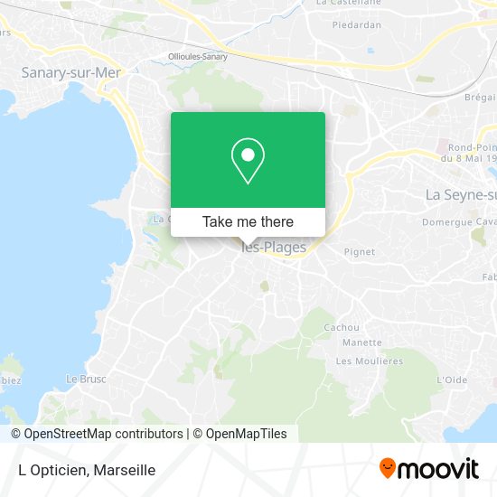 L Opticien map