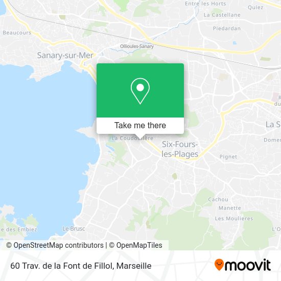 60 Trav. de la Font de Fillol map