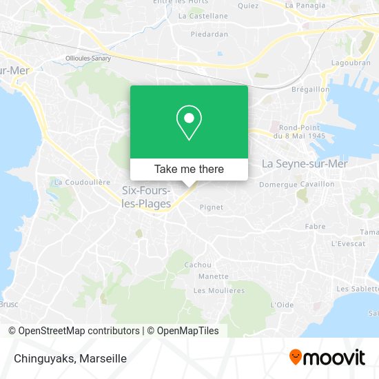 Chinguyaks map