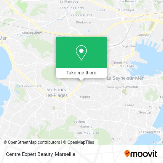 Centre Expert Beauty map