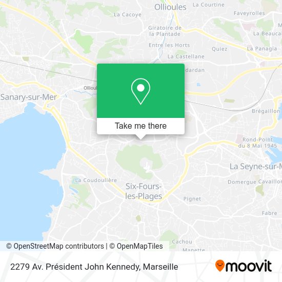 2279 Av. Président John Kennedy map