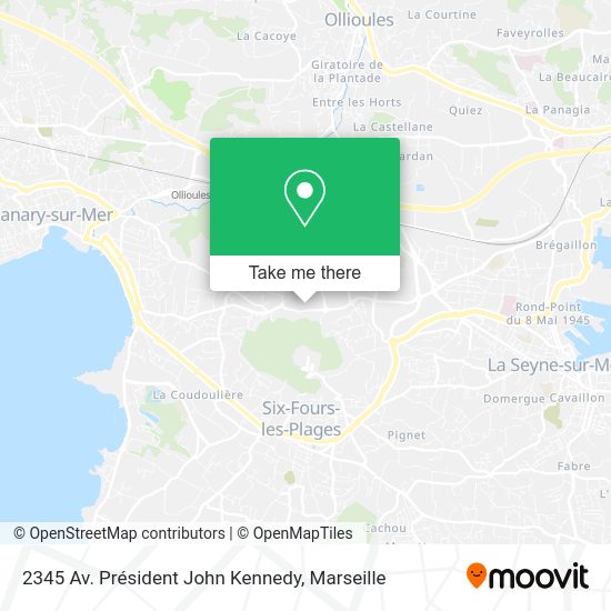 2345 Av. Président John Kennedy map