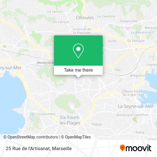 25 Rue de l'Artisanat map