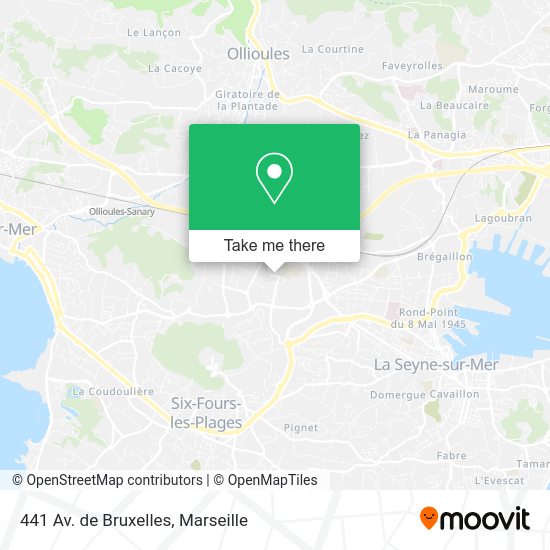 441 Av. de Bruxelles map