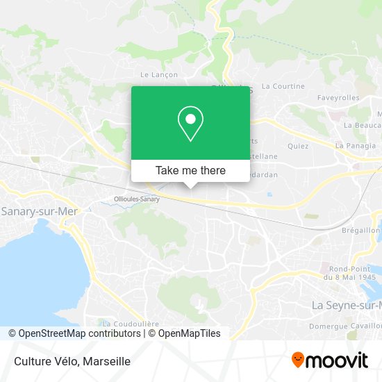 Culture Vélo map