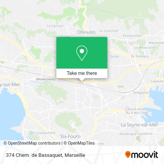 374 Chem. de Bassaquet map