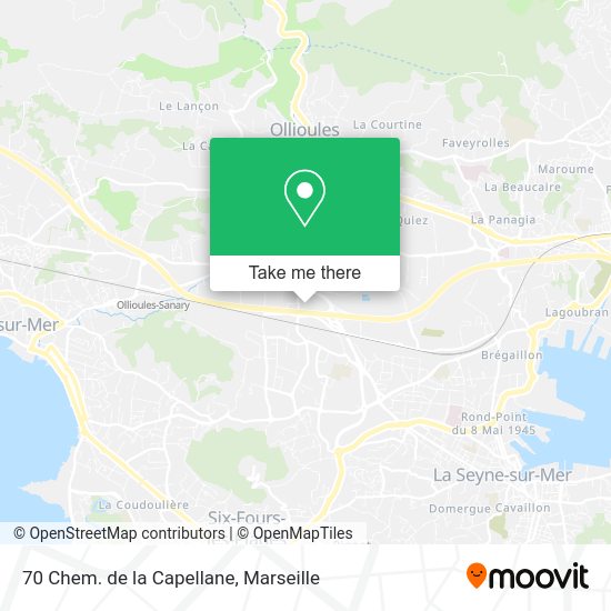 70 Chem. de la Capellane map