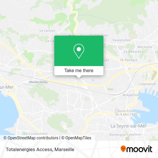 Totalenergies Access map