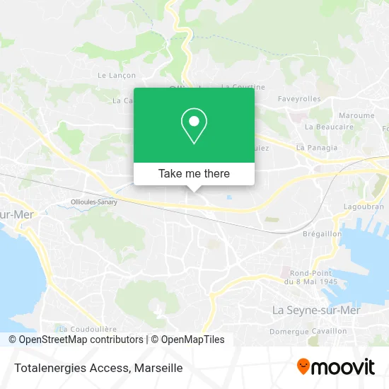 Totalenergies Access map