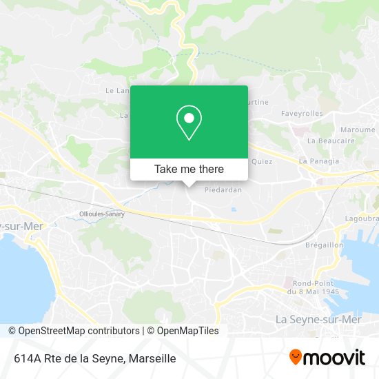 614A Rte de la Seyne map