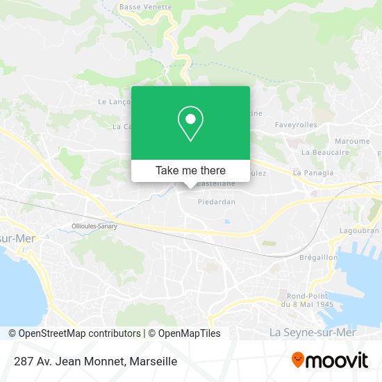287 Av. Jean Monnet map