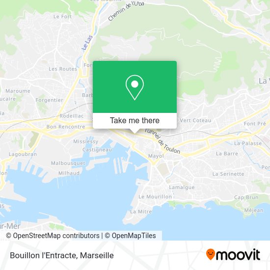 Bouillon l'Entracte map