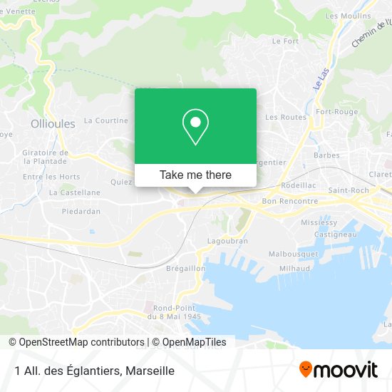 1 All. des Églantiers map