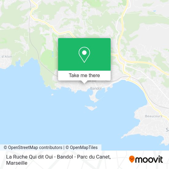 La Ruche Qui dit Oui - Bandol - Parc du Canet map