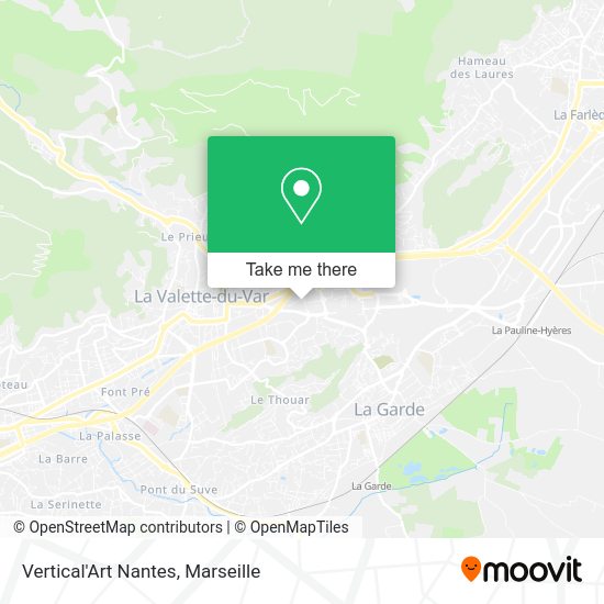 Vertical'Art Nantes map