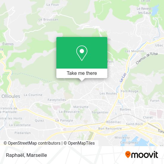 Raphaël map