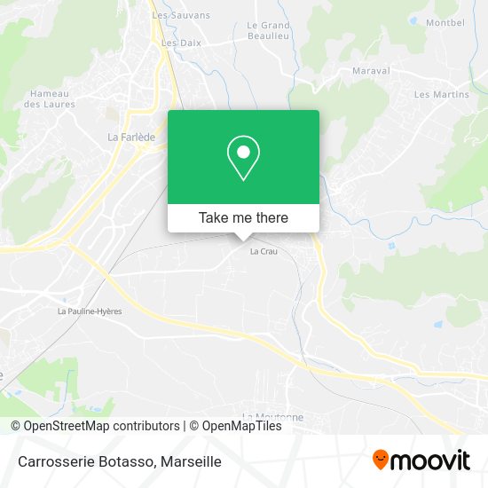 Carrosserie Botasso map