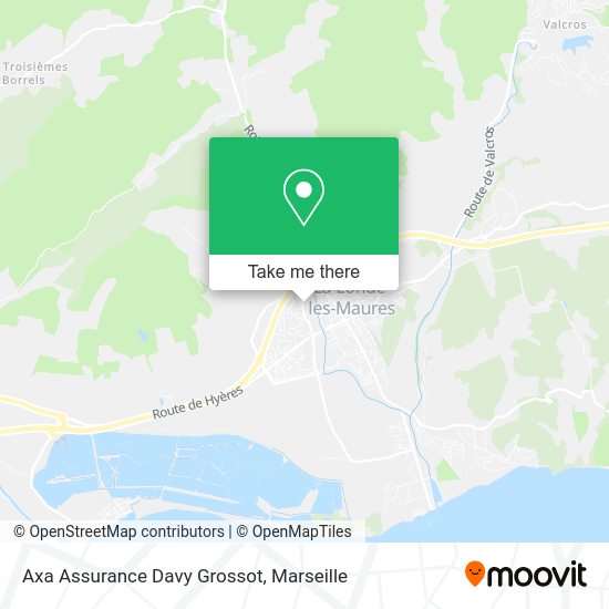 Axa Assurance Davy Grossot map