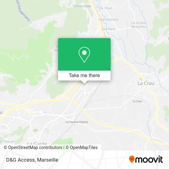 D&G Access map