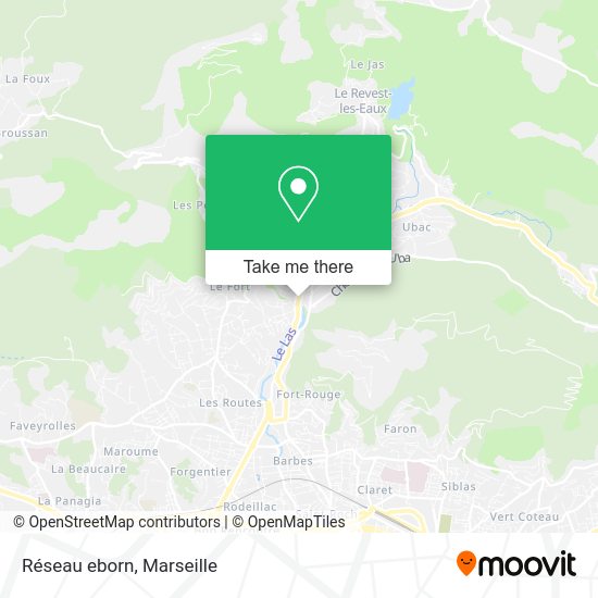 Réseau eborn map