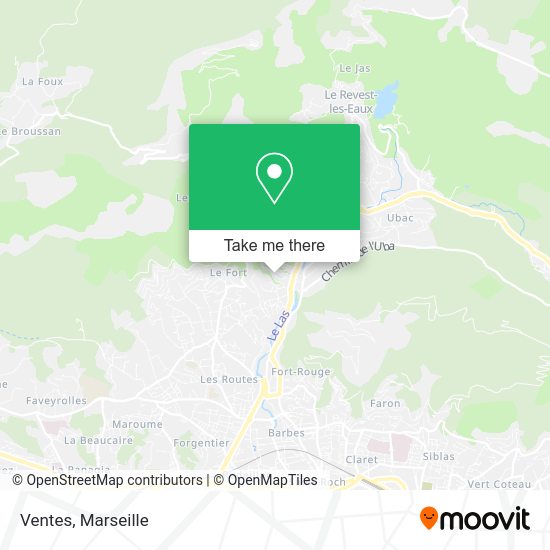 Ventes map