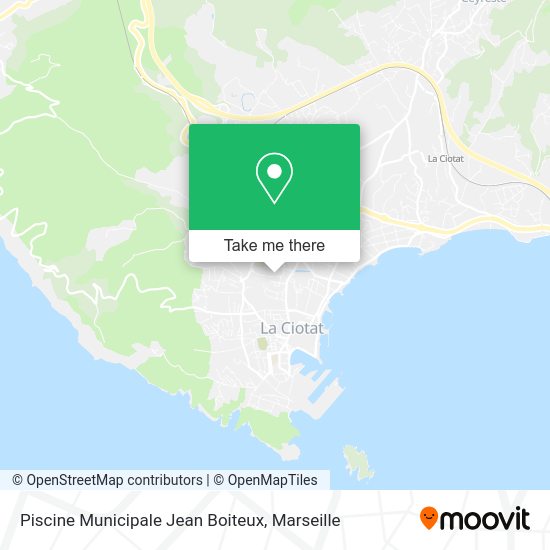 Piscine Municipale Jean Boiteux map