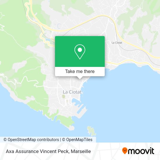 Axa Assurance Vincent Peck map