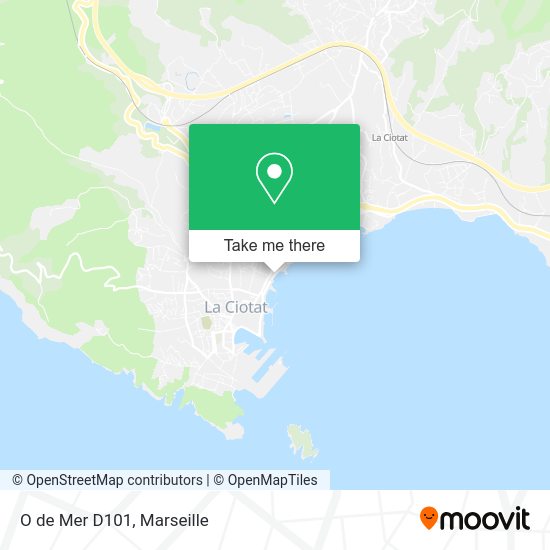 O de Mer D101 map