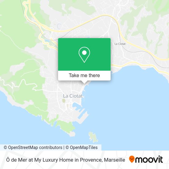 Ô de Mer at My Luxury Home in Provence map