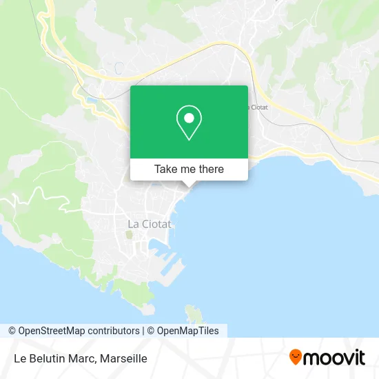 Le Belutin Marc map