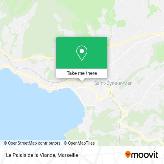 Le Palais de la Viande map