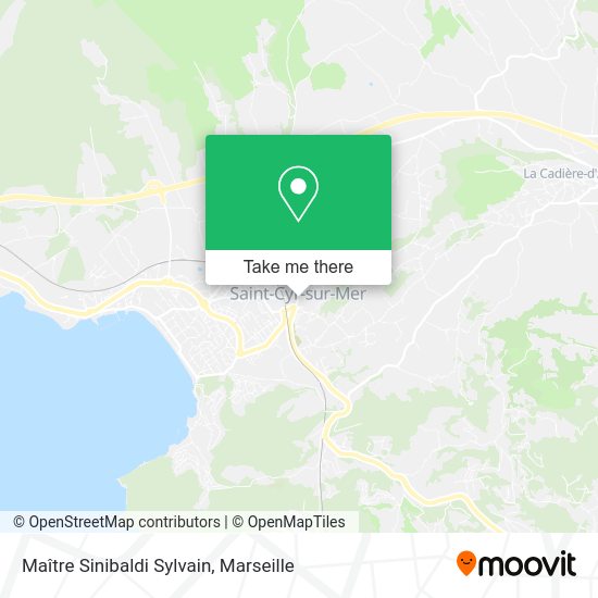 Maître Sinibaldi Sylvain map