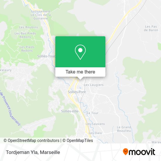 Tordjeman Yla map
