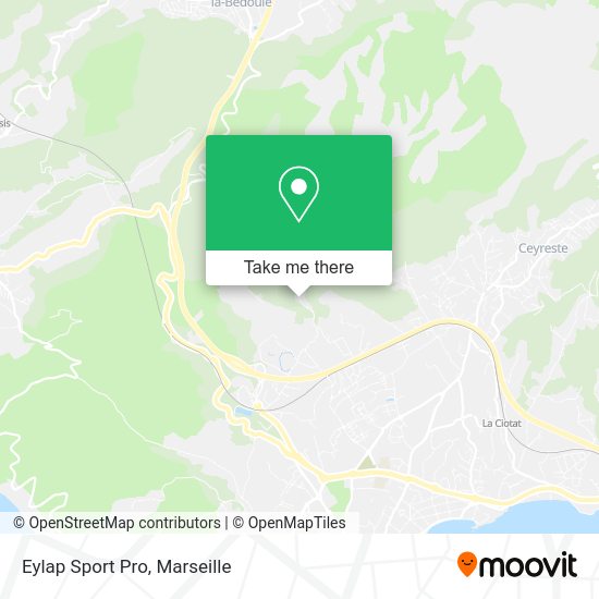 Eylap Sport Pro map