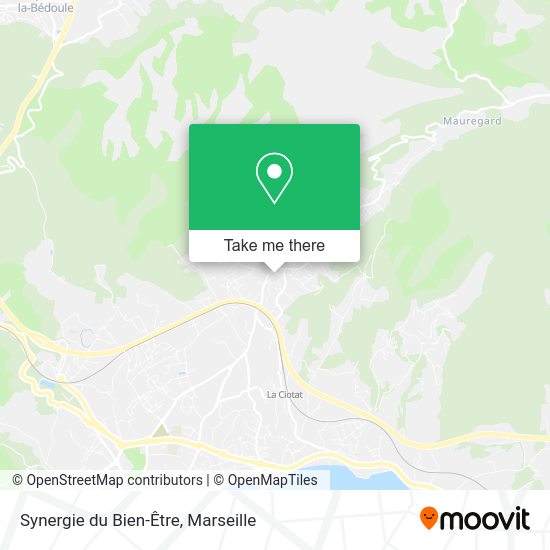 Synergie du Bien-Être map