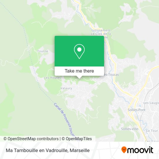 Ma Tambouille en Vadrouille map