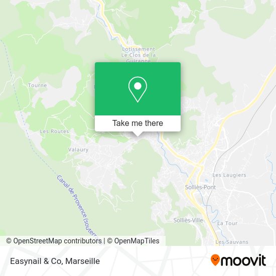 Easynail & Co map