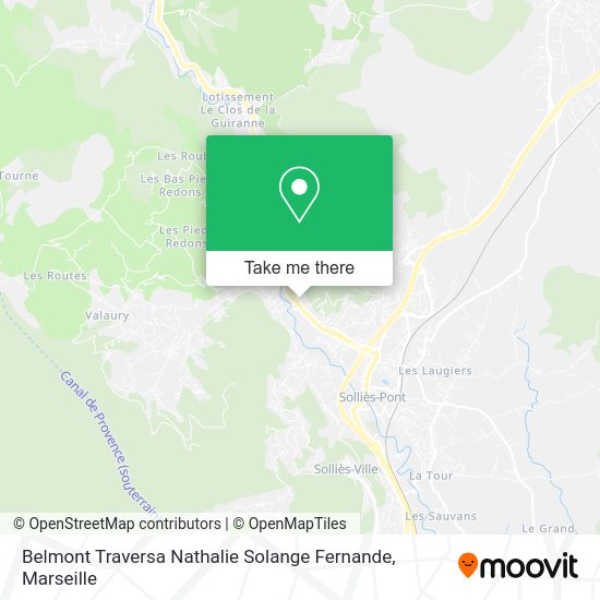 Belmont Traversa Nathalie Solange Fernande map