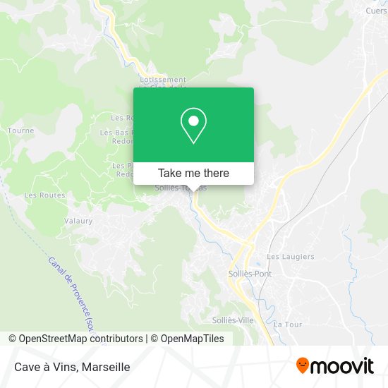 Cave à Vins map