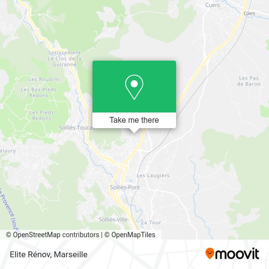 Elite Rénov map