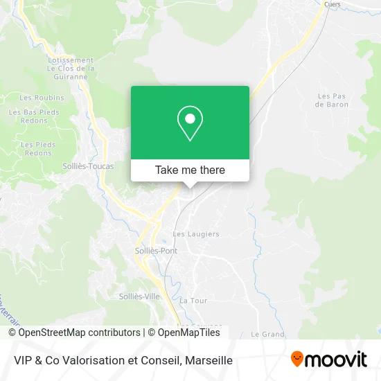 VIP & Co Valorisation et Conseil map