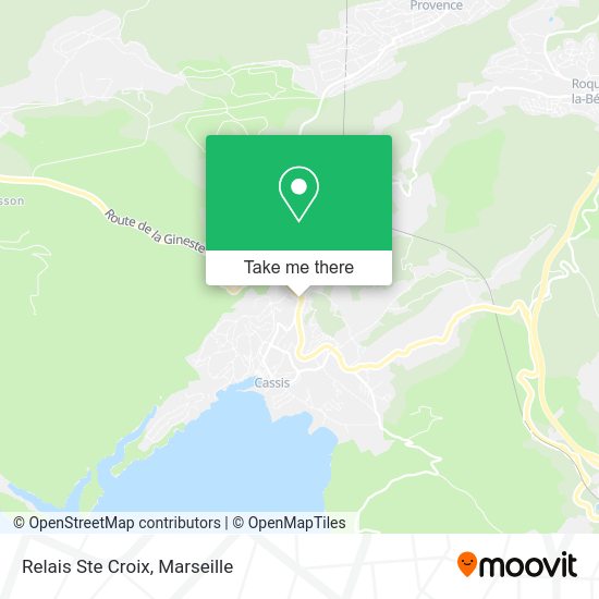 Relais Ste Croix map