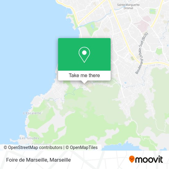 Foire de Marseille map