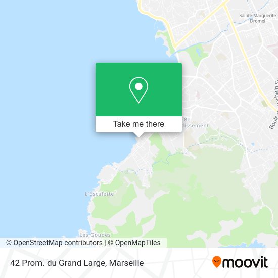 42 Prom. du Grand Large map