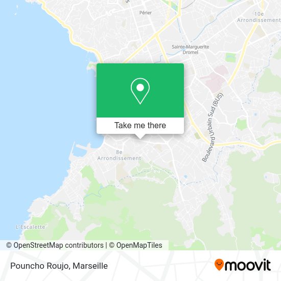 Pouncho Roujo map