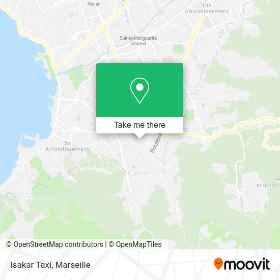 Isakar Taxi map