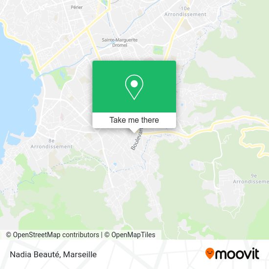 Nadia Beauté map