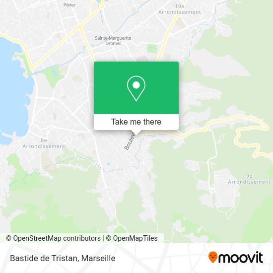 Bastide de Tristan map