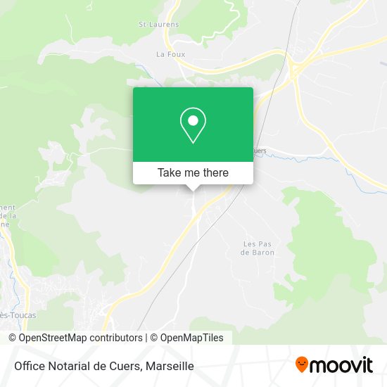 Office Notarial de Cuers map